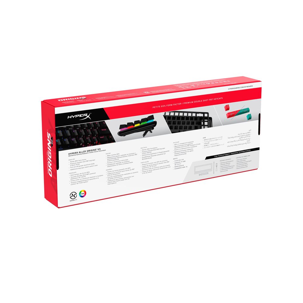 Hyperx Alloy Origins 65 Hx Red