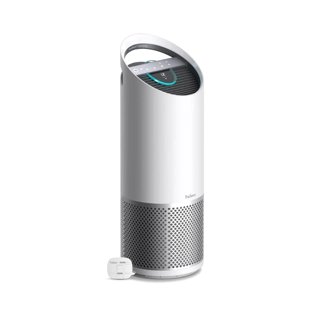 TruSens Z-2000 Medium Room Air Purifier with SensorPod Air Quality Monitor, Dupont HEPA Filter and Two Airflow Streams, White